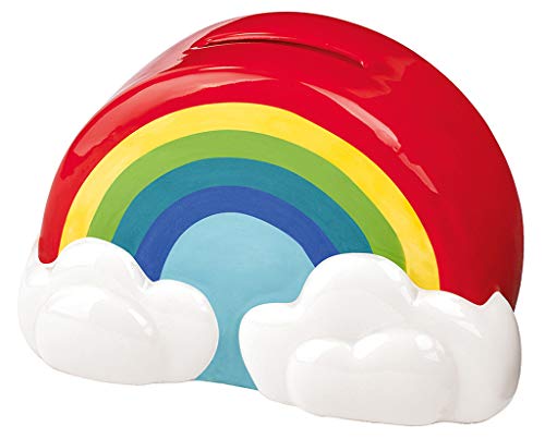 moses, salvadanaio a Forma di Arcobaleno Multicolore per Bambini