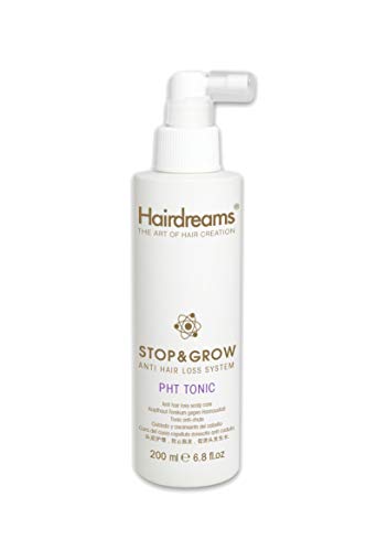 Lozione per capelli Tonic di Hair Stop & Grow, è stata sviluppata per aiutare a prevenire la perdita ereditaria di capelli in donne e uomini, fino a 14.000 nuovi capelli in tre mesi