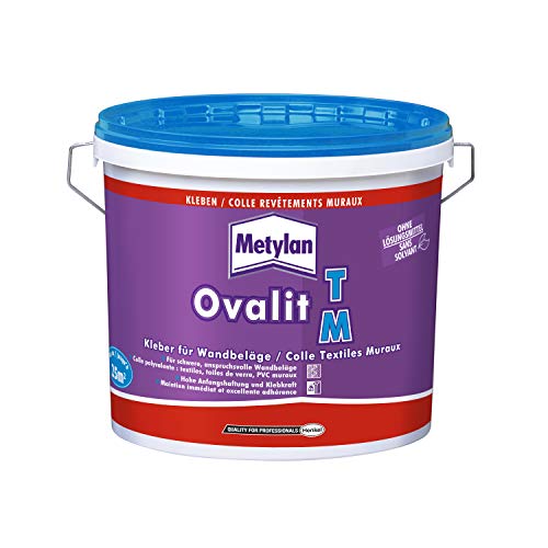 Metylan, 44566, Ovalit T adesivi murale / incolla additivo, 5kg