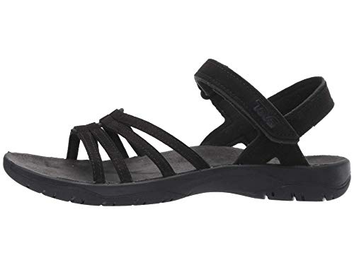 Teva Elzada Lea, Sandali a Punta Aperta Bambina, Nero (Black Blk), 36 EU