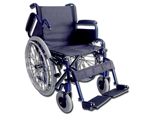 Carrozzina Oxford, seduta 51 cm, sedia a rotelle per anziani