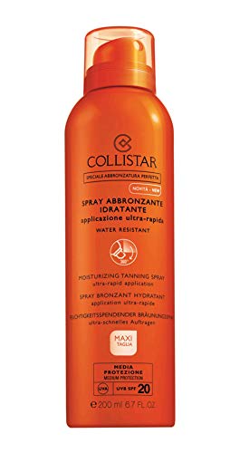 Collistar Spray Abbronzante Idratante Applicazione Ultra-Rapida (SPF 20) - 200 ml.