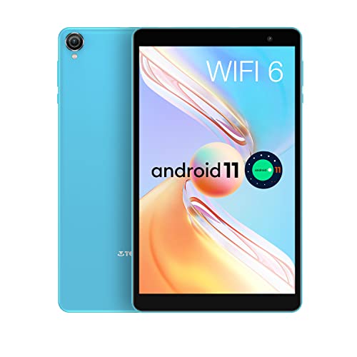 Tablet Android 11 TECLAST P80T Tablets 8 Pollici, 3GB RAM 32GB ROM, Allwinner A133 Quad Core, 1280×800 HD IPS, 2.4/5.0GHz WiFi 6+Type C+Bluetooth 5.0+TF (512 GB TF)