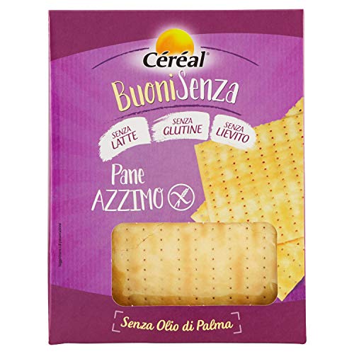 Céréal Buoni Senza Pane Azzimo - Senza Latte - Senza Glutine - Senza Lievito - 180 g