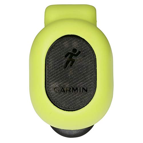 Garmin Running Dynamic Pod Sensore Che Rileva Le Dinamiche di Corsa, Giallo/Nero, Taglia Unica