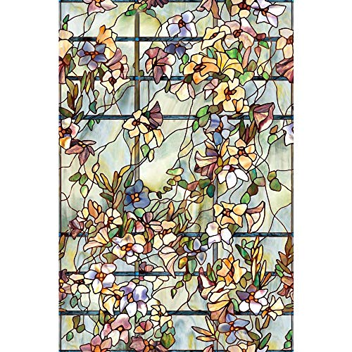 Artscape Trellis Window Film 61 x 92 cm, Vinile, Verde, 91.4 x 61 x 0.02 cm