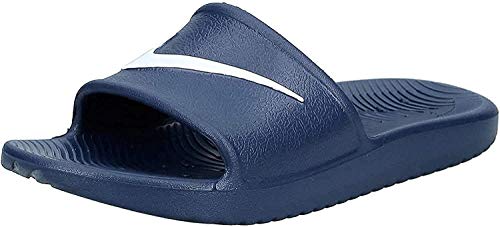 Nike Kawa Shower, Pantofole Uomo, Blu Bianco, 38.5 EU