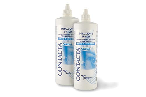 Contacta Solution - soluzione unica per lenti a contatto 2x360 ml