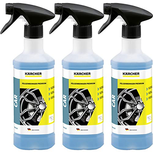 Karcher RM 667 - Detergente per Cerchioni Premium, 500 ml, Confezione da 3 (3 x 500 ml)