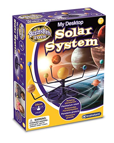 Brainstorm Toys- Sistema Solare Desktop, Multicolore, Taglia Unica, E2052