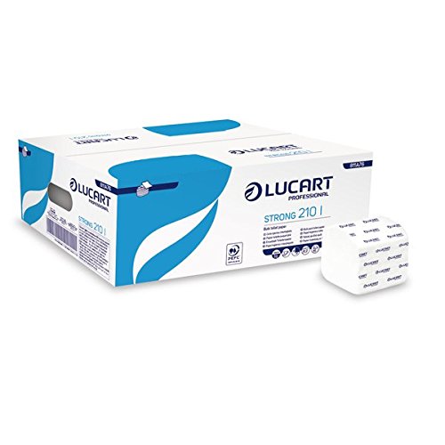 Lucart Professional 811 A76 formati di carta igienica piegato, bianco Pack di 8400)