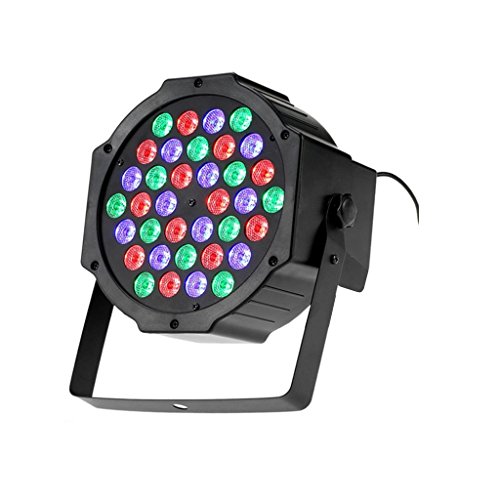 tempo di saldi Faro Rgb 36W Faretto 36 Led Vari Colori Discoteca Sensore Sonoro Luce Colorata