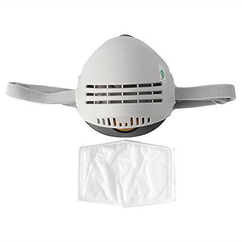 Maschera per respiratore anti-polvere, per saldatura a caldo, verniciatura a spray e cartucce a caldo