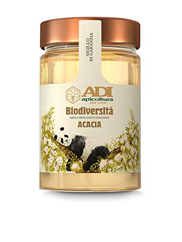 ADI Apicoltura Miele Italiano Bio di Acacia Biodiversità - 250 g