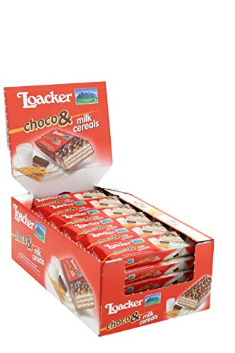 Loacker Choco& Milk & Cereals - 30 Snack