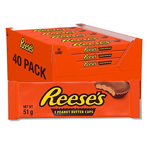 Hershey Reeses 3 Peanut Butter Cups (40x 51g.)