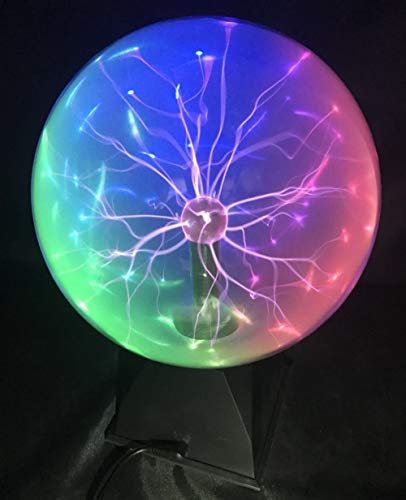 Osairous Sfera al plasma Sfera magica 2 in 1 Attivata dal contatto e dalla voce Diametro 15 cm 3 Luci colorate