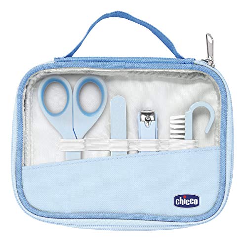 Chicco 00010019000000 Igiene e Benessere Set Manicure Bambino, Blu