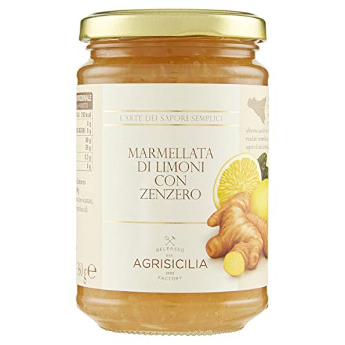 Agrisicilia Marmellata di Limoni con Zenzero - 360 g