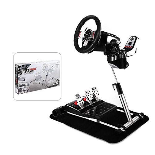 Z ZELUS Simulatori di Guida Supporto per Volante Regolabile Wheel Stand da Corsa per Logitech G27, G29, G25, G920