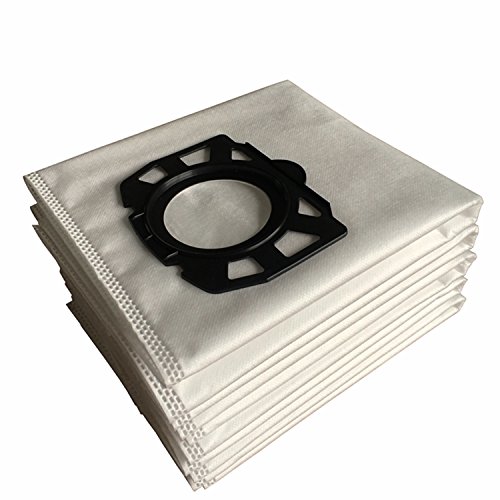 Clean Fairy 10-pack sacche filtro di ricambio per WD4, WD5, WD5/P Wet & Dry Karcher MV4, MV5, MV6