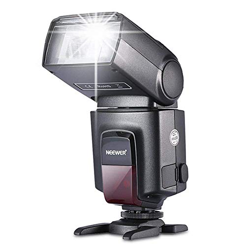 Neewer® TT560 Flash Speedlite per Canon Nikon Sony Panasonic Olympus Fujifilm Pentax Sigma Minolta Leica e altre SLR Digitali SLR Film SLR Camere e Camere Digitali con singolo contatto caldo a slitta