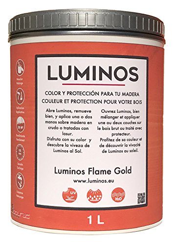 luminos lum1111 – Impregnante Protettivo (legno): Flame Gold