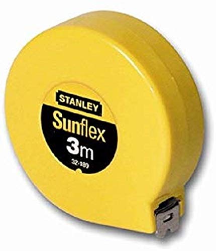 STANLEY 0-32-189 Flessometro Sunflex 3m Tascabile, Multicolore (Multicolore)