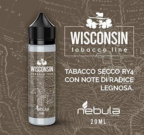 NEBULA AROMA CONCENTRATO Mix & V. 20 ml MADE IN ITALY - 2019 (WISCONSIN)
