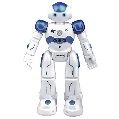 Robot Giocattolo per Bambini, kuman Robot RC Intelligente Interattivo Programmabile Control Azione del Sensore di Gesto E Cantando/Danza con USB Ricarica e Radiocomandato R2