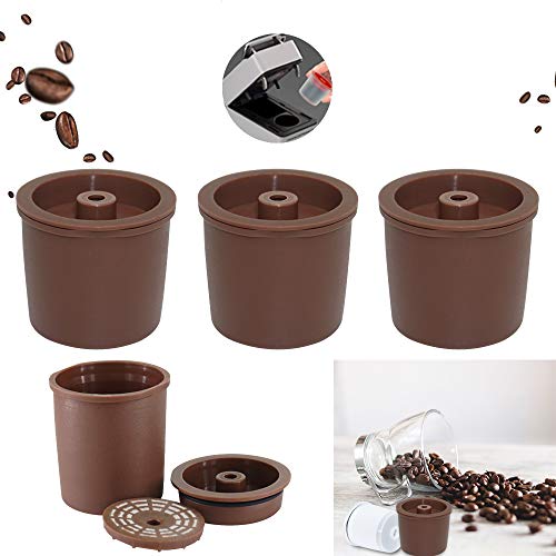 Konesky Cialde per Capsule di Caffè, 3 pezzi Macchina da Caffè Illy Gocciolatore Filtro Caffè Riutilizzabile Senza BPA Compatibile con Illy y3, x8, y5 milk, y1.1, y5, x7.1, x9