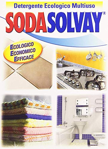 Sodasolvay - Detergente, Ecologico, Multiuso - 1000 g - [confezione da 2]