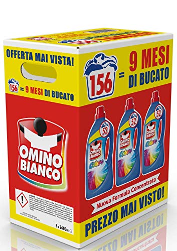 Omino Bianco - Color+ - 156 Lavaggi - 7800ml