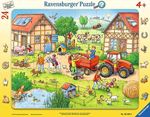 Ravensburger Spieleverlag-La mia Piccola Fattoria, Colore Giallo, 06582