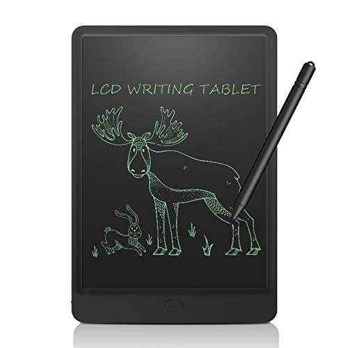 NEWYES LCD Tablet da Scrittura Portatile con Chiave di Blocco, Lunghezza 12 Pollici(Nero)