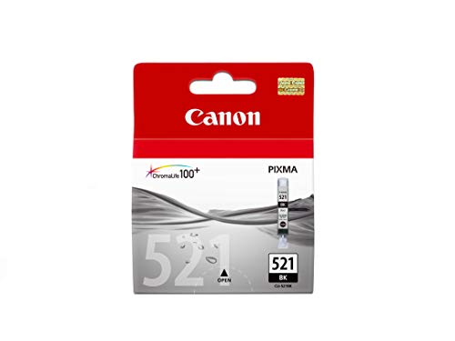Canon 092747.15 Ink Cli 521 Bk, Nero, 9 ml per Mp540