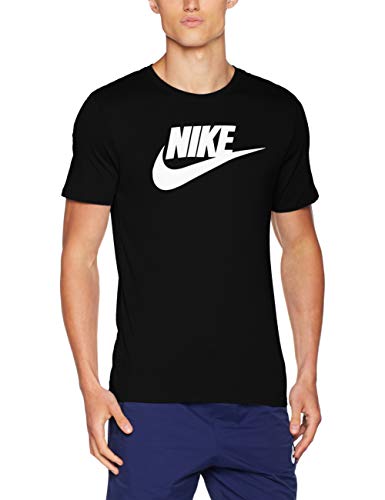 Nike Sportswear Icon Futura, T-Shirt Uomo, Nero (Black/White 010), Medium