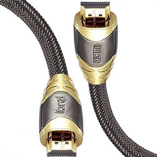 Cavo HDMI di Luxury IBRA 2.1 Cavo 8K ultra veloce a 48 Gbps | Supporta 8K@60HZ,4K@120HZ,4320p,compatibile con Fire TV, supporto 3D, funzione Ethernet, 8K UHD, 3D-Xbox PlayStation PS3 PS4 PC ecc- 1.5M