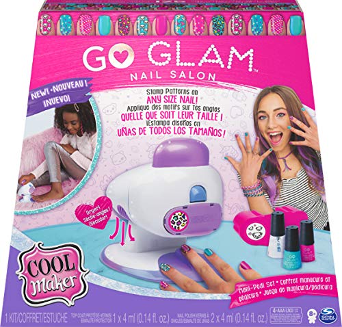 Cool Maker Go Glam Macchina Decora Unghie per Manicure e Pedicure, con 5 Decorazioni e Ventolina, dagli 8 Anni 6054791