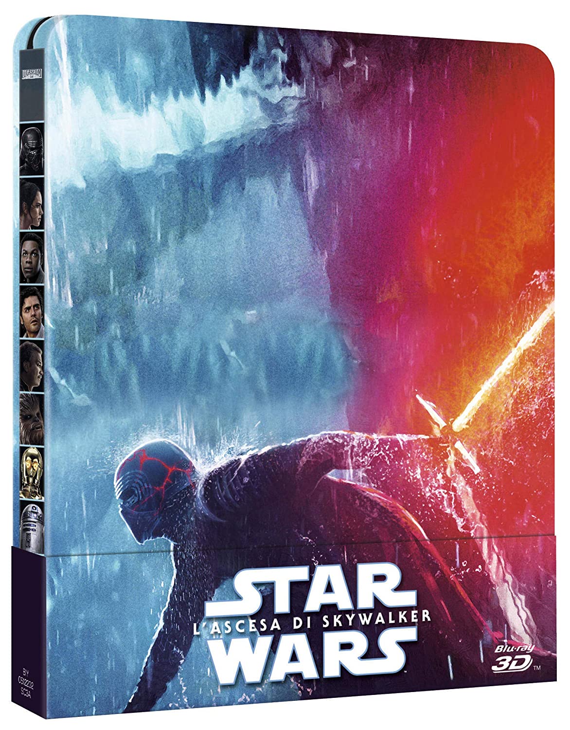 Star Wars L'Ascesa Di Skywalker 3D Steelbook (Limited Edition) (3 Blu Ray)