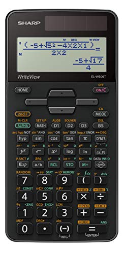 Sharp EL-W506T GY - Calcolatrice scientifica EL-W506T-GY