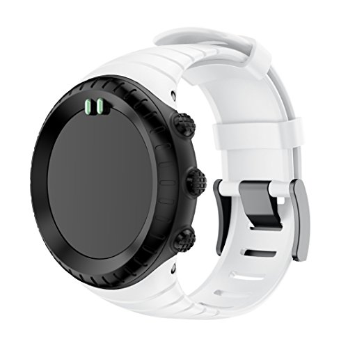 YASPARK Cinturino per Suunto Core Watch, Braccialetto di Ricambio in TPU Morbido con Gancio Metallico per Suunto Core Smart Watch