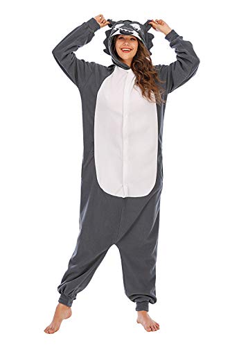 Pigiama Animal Adult Pigiama Tutina Animali Unisex Cosplay Onesie Donna Uomo,LTY33-2,M