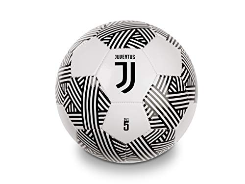 Mondo Toys - Pallone da Calcio cucito Juventus F.C. uomo - size 5 - 350 g - Colore: Bianco/Nero - 13212