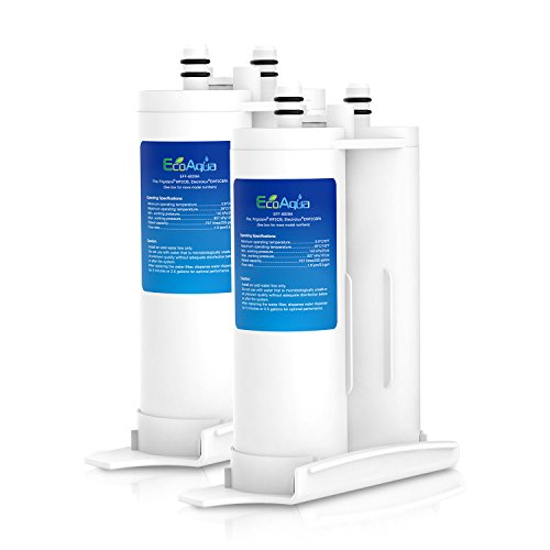 EcoAqua EFF-6029A filtro l'acqua del frigorifero compatibile con Electrolux/Frigidaire WF2CB, FC100, MBFC2003, MB-100, NGFC2000, 53-WF-12FR, AP2538969, PS898865; Kenmore 46-9916; JLAFFS2007 (2)