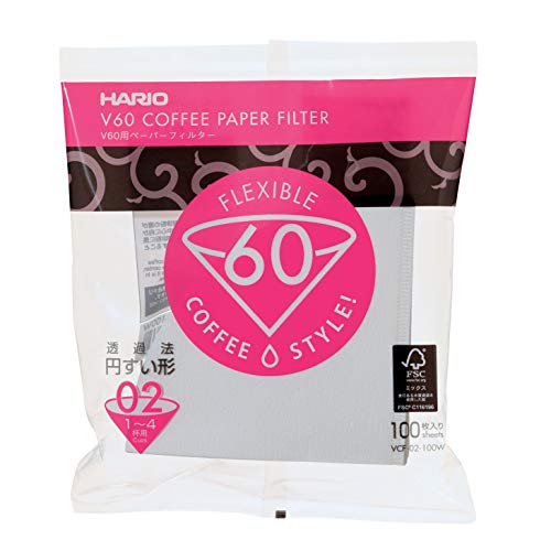 Hario VCF-02-100W Filtri per caffè