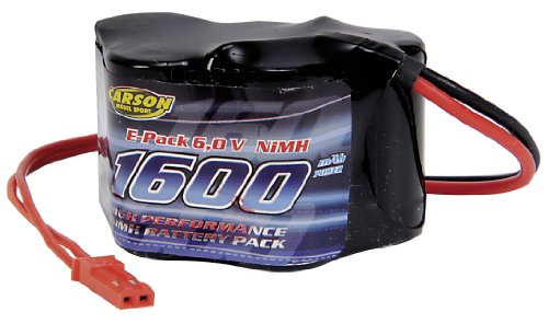 Carson 500608104 - Batteria NiMH 6 V, 1600 mAh