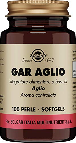 Solgar Gar Aglio, 100 Perle Softgels, 32 g