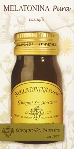 Dr. Giorgini Integratore Alimentare, Melatonina Pura Pastiglie - 30 g