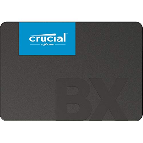 Crucial BX500 1 TB CT1000BX500SSD1 fino a 540 MB/s, SSD Interno, 3D NAND, SATA, 2.5 Pollici